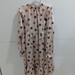 The New Society Star Print Dress